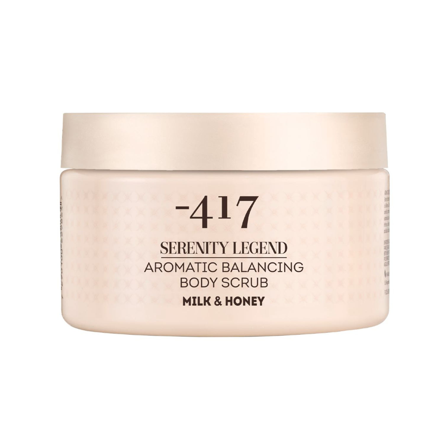 

MINUS 417 скраб для тела с солью Мертвого моря Молоко и Мед 400г