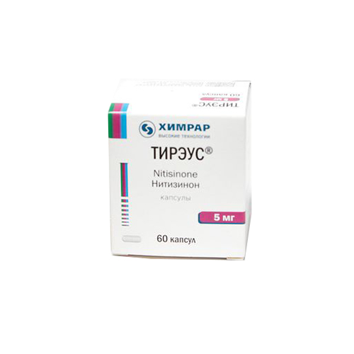 

Тирэус капс. 5мг №60