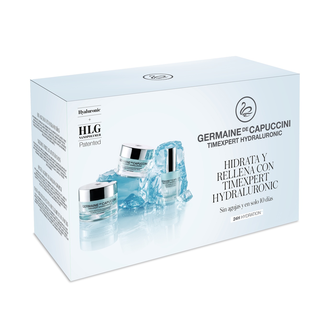 

Germaine De Capuccini Набор TE Hydraluronic Гель-крем Soft для жирн. и комб. кожи 50мл эмульсия сыворотка 3D Force 30мл