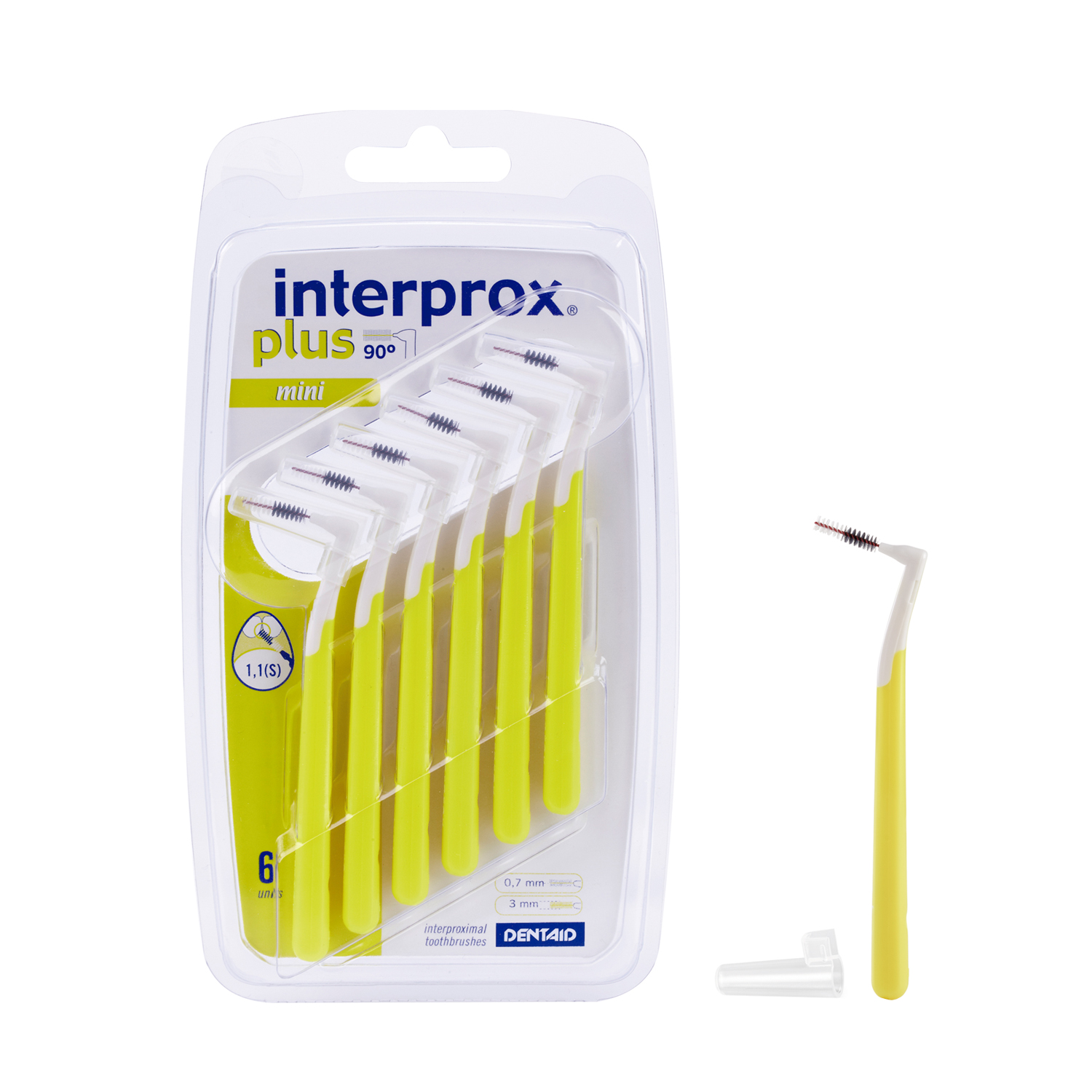 VITIS Межзубный ершик INTERPROX Plus Mini 1,1мм № 6