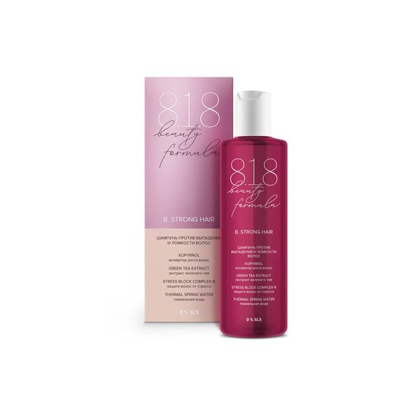 

8.1.8 Бьюти Формула Эстике шампунь против выпадения и ломкости волос 200мл