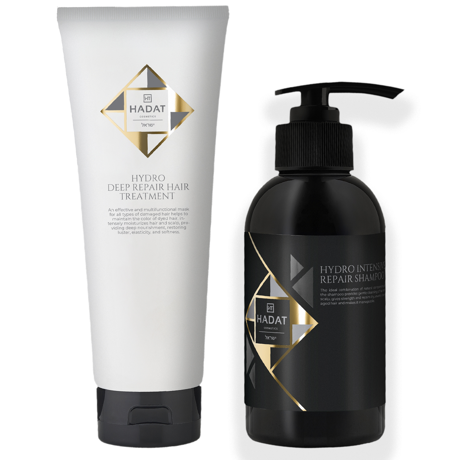 

Hadat Cosmetics HYDRO INTENSIVE REPAIR KIT набор для восстановления волос NY 2024