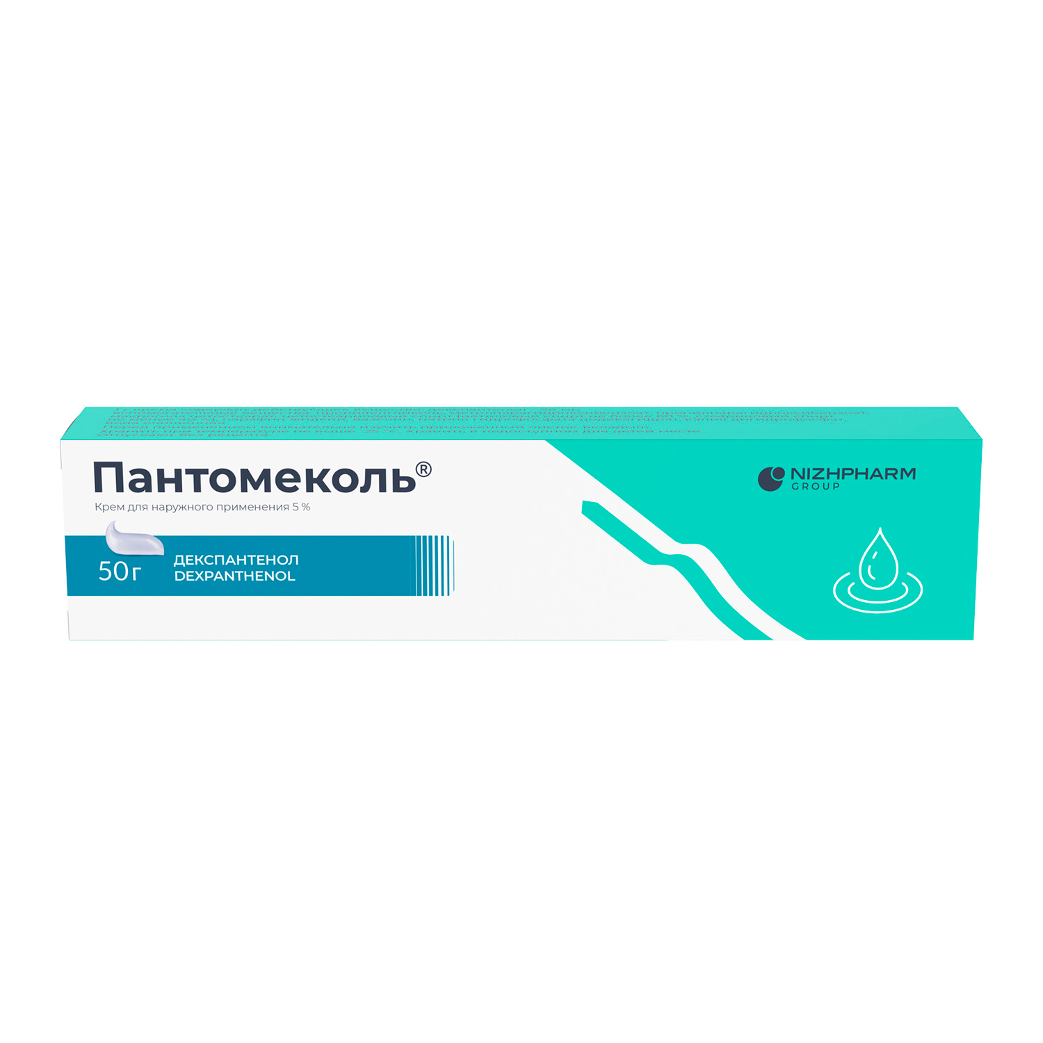 Пантомеколь крем для наружного применения 5% туба 50г