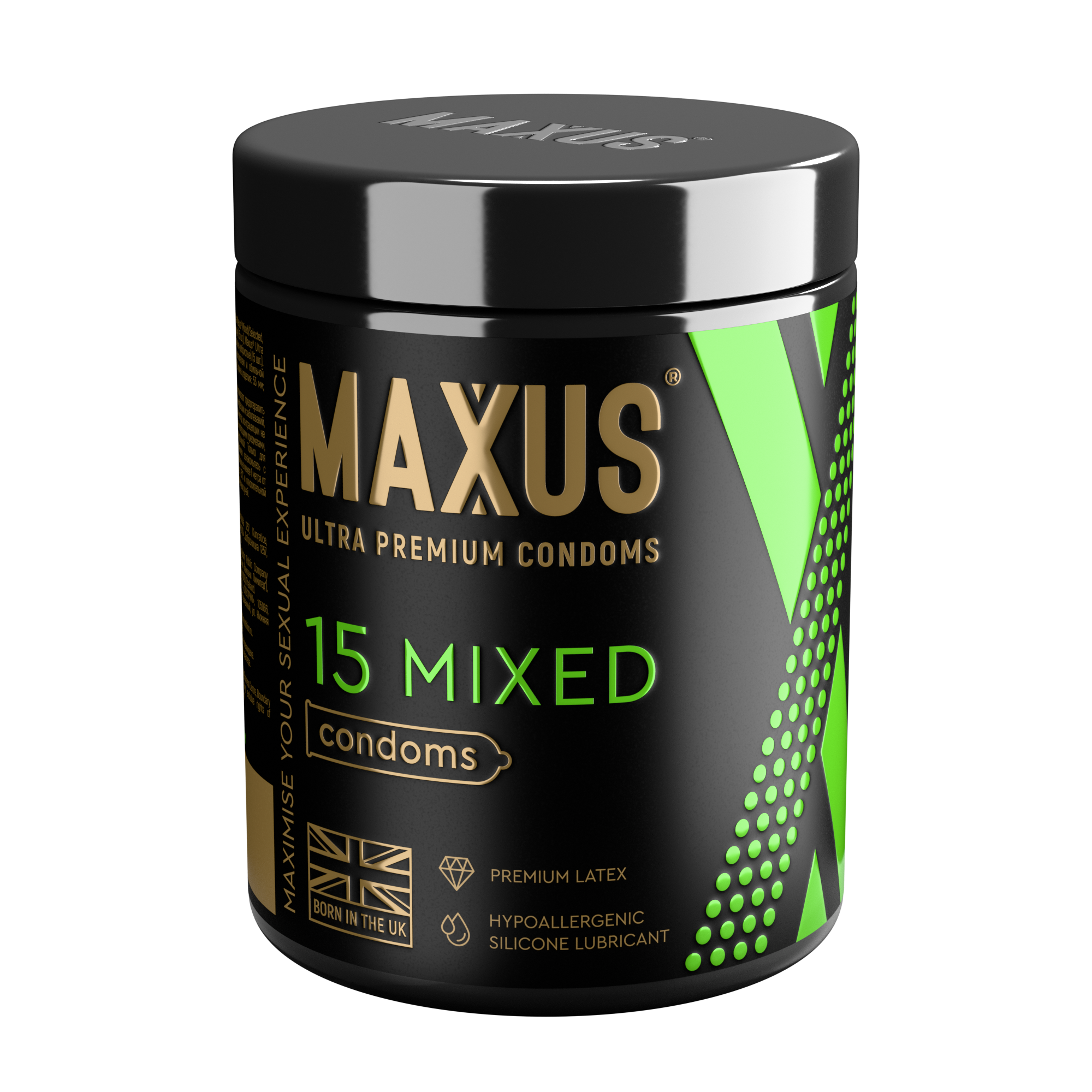 Максус презервативы миксед гладкие и текстурированные №15
