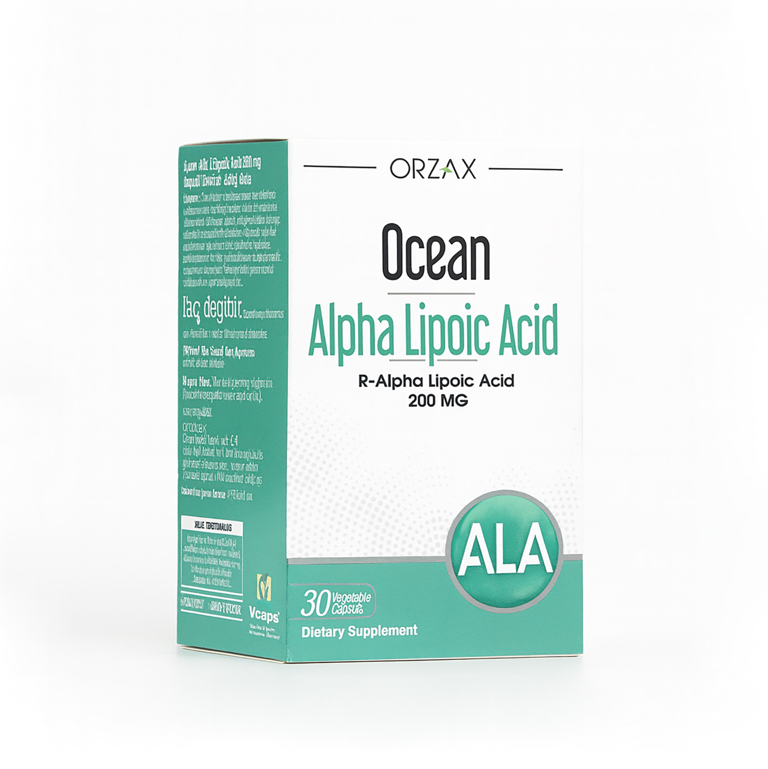 

Орзакс Оушен альфа-липолиевая кислота 200мг капсулы №30