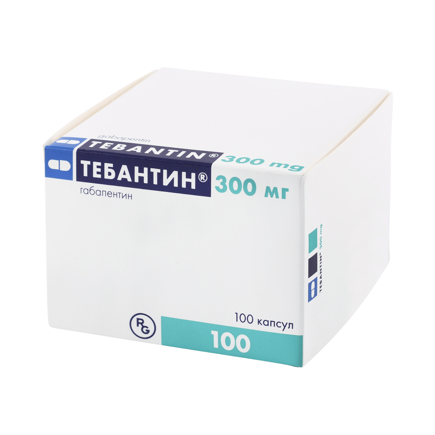 

Тебантин капс. 300мг №100