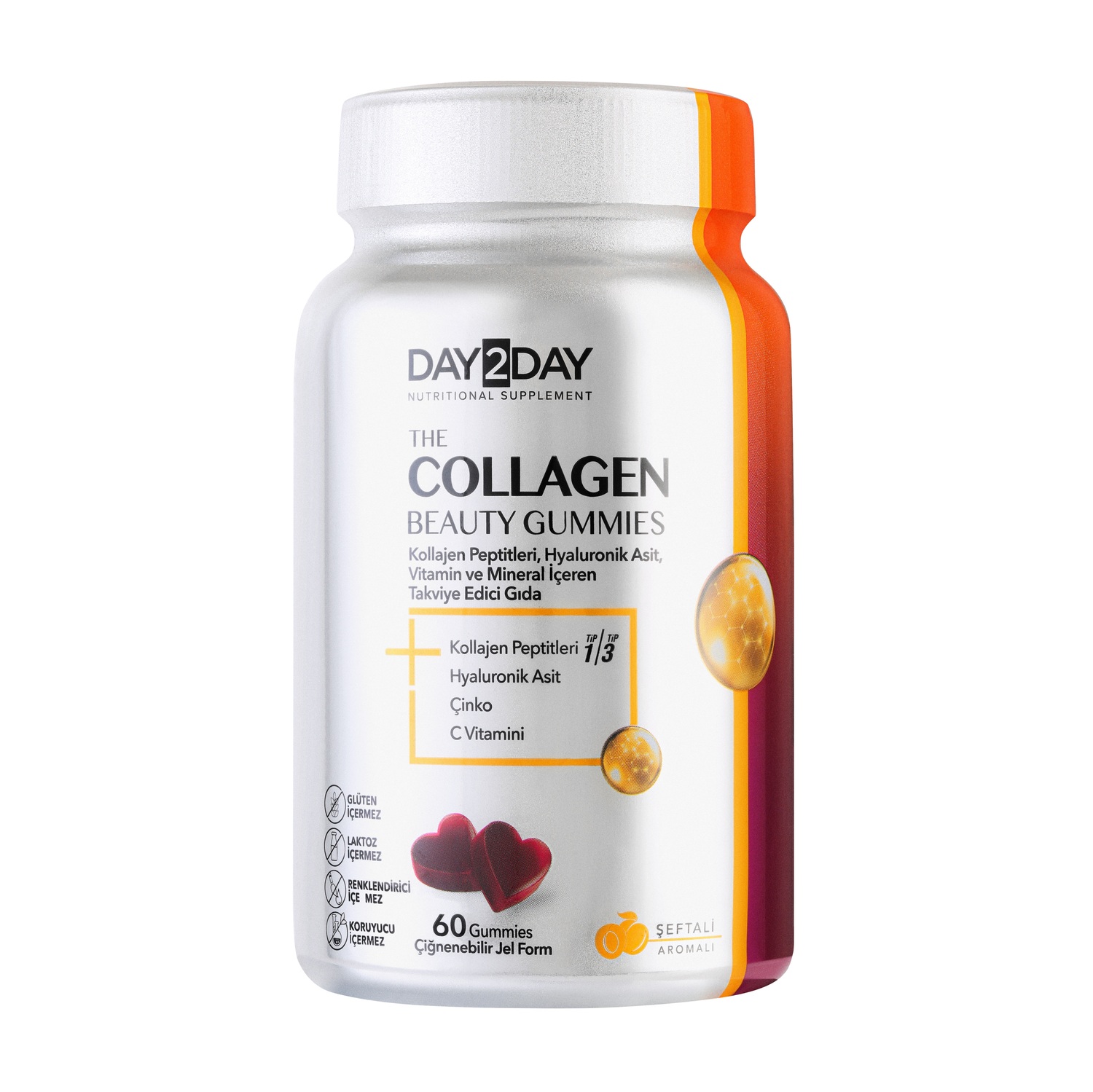 

ДэйТуДэй коллаген бьюти гаммис мармеладные пастилки №60