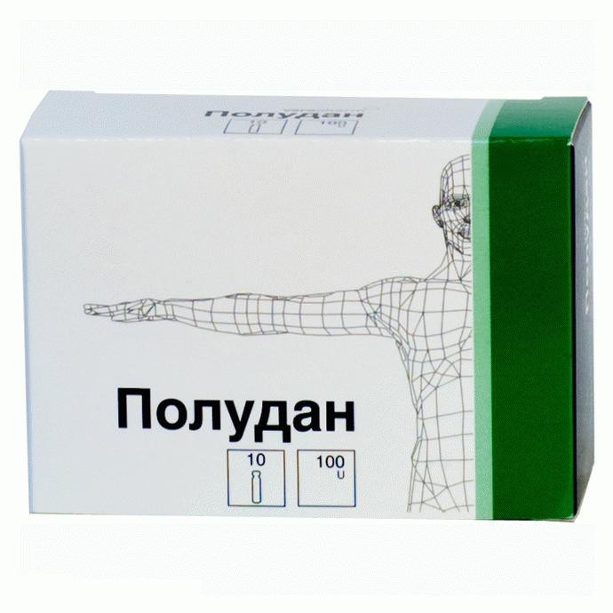 

Полудан лиоф.пор. для ин. 100ЕД №10