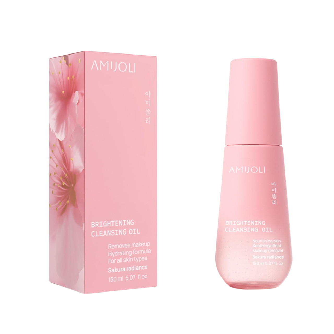 

Амиджоли масло гидрофильное для снятия макияжа с экстрактом сакуры 150мл