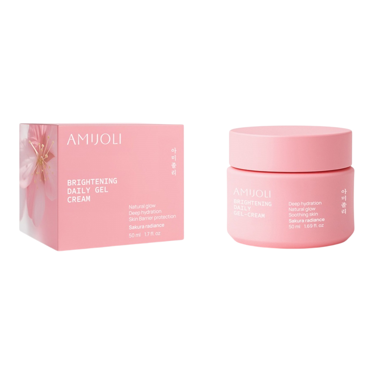 

Амиджоли крем-гель для лица дневной с гранулами масла моринги и экстрактом сакуры 50мл