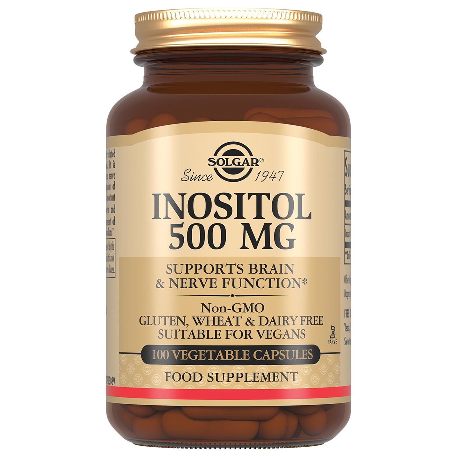 Солгар Инозитол капсулы 500мг 100 2347₽