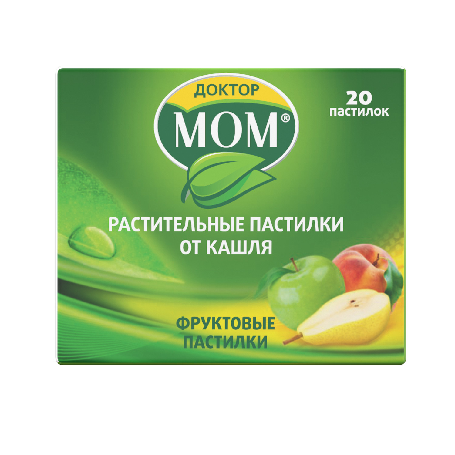 

Доктор МОМ фруктовые паст. №20