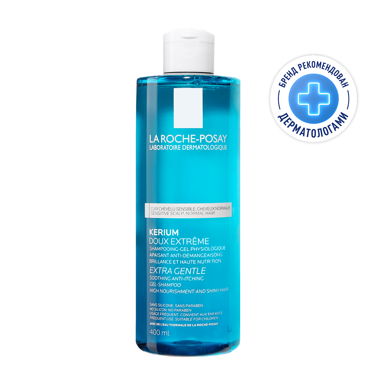 

Ля Рош-Позе Кериум шампунь мягкий физиологический 400мл 17466262