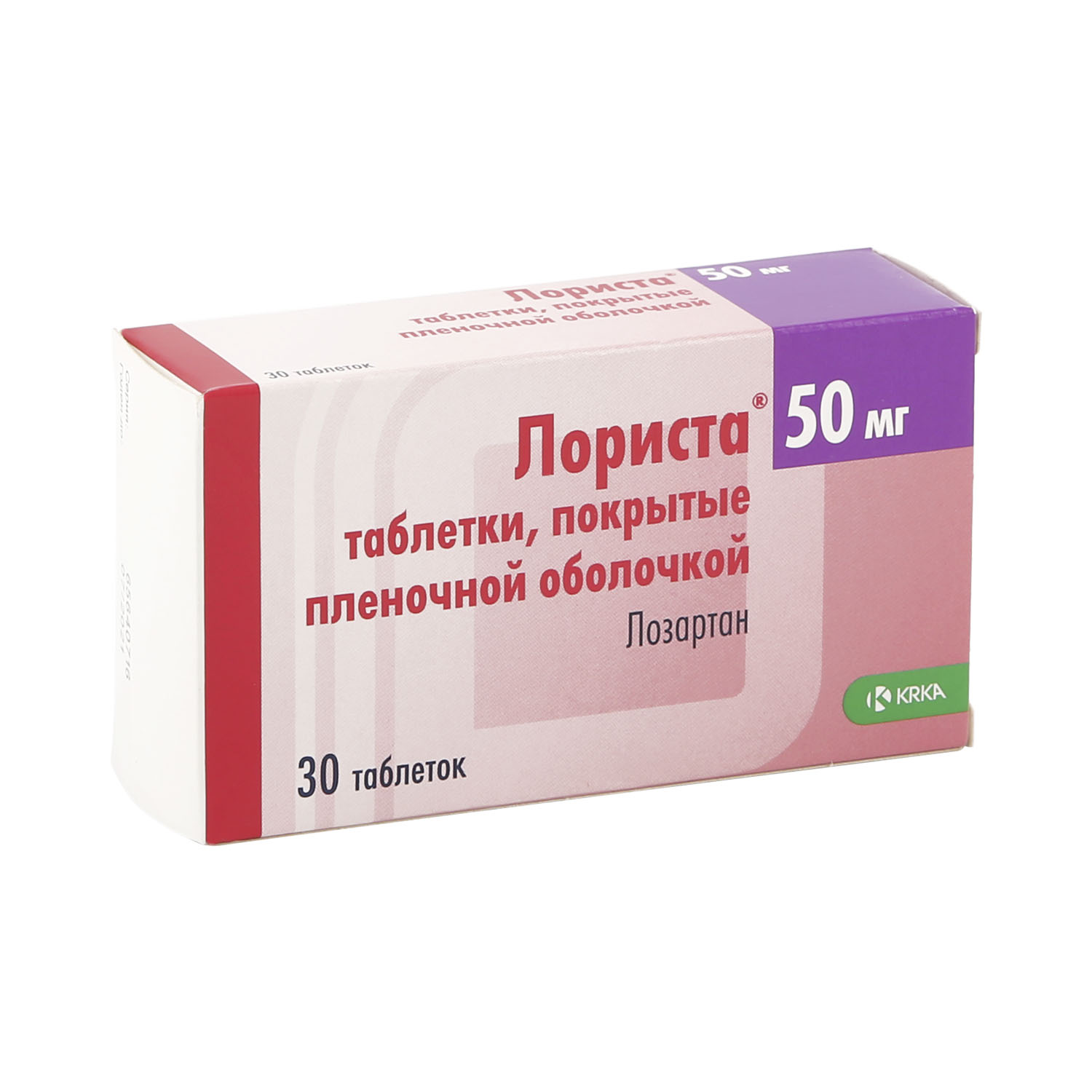 

Лориста таб.п/о 50мг №30