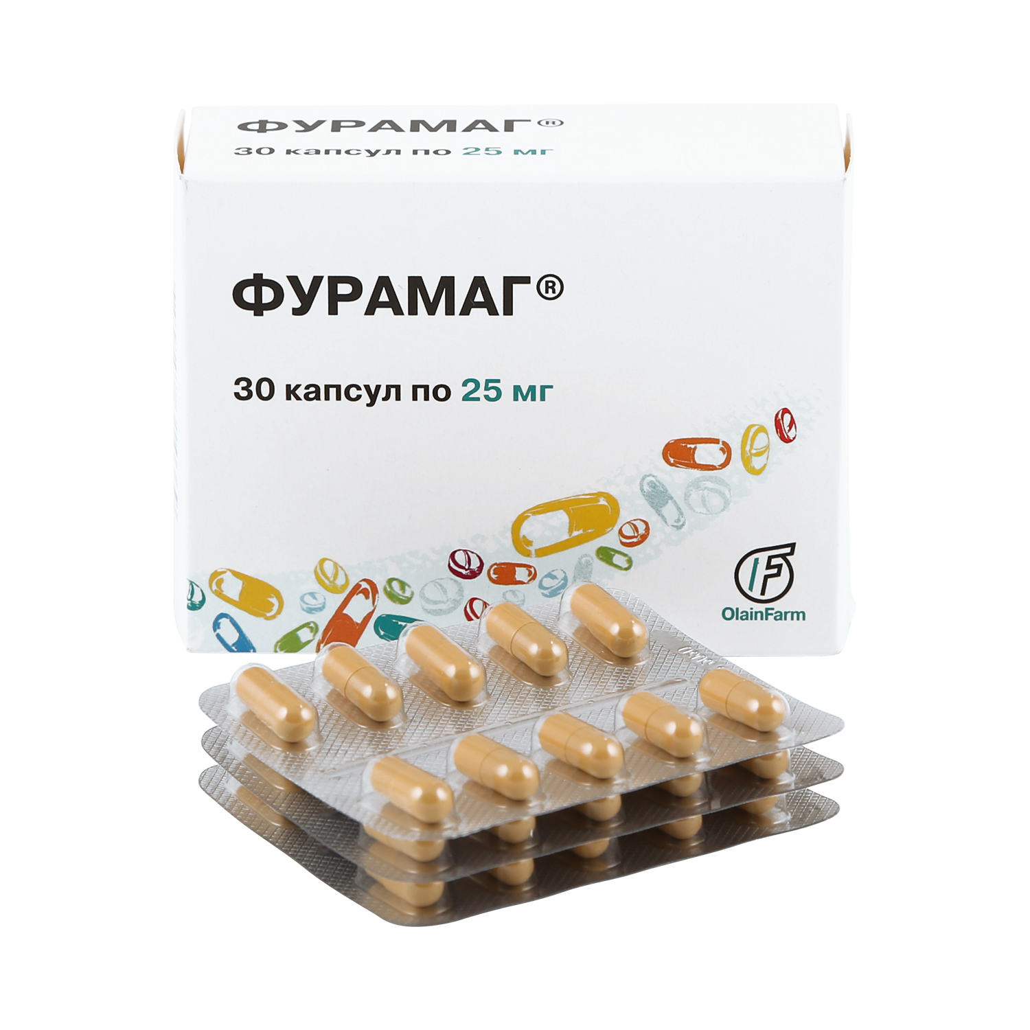 

Фурамаг капс. 25мг №30
