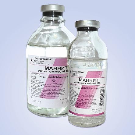 

Маннит р-р для инф. 15% 400мл