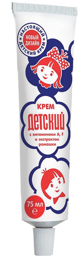 

Аванта крем Детский вит.A F ромашка 75г