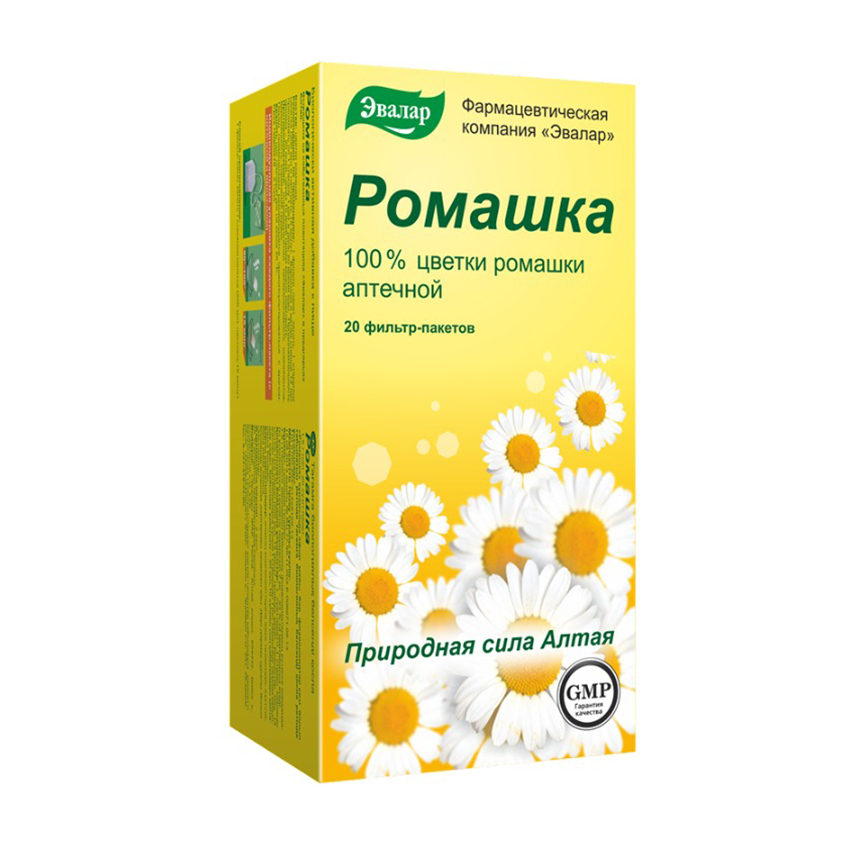 

Чай Ромашковый ф п 1,5г №20