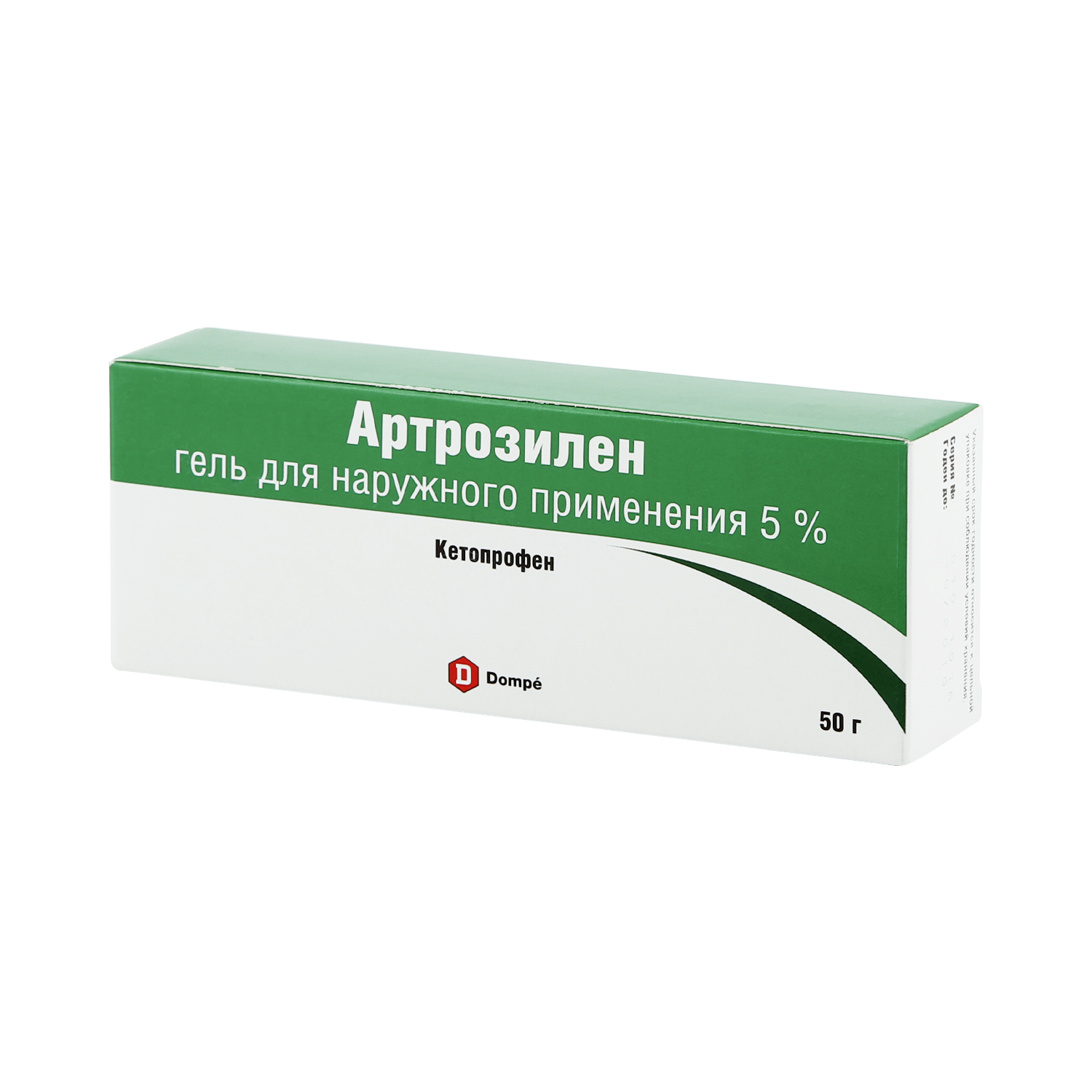 Купить Артрозилен гель 5% 50г, Dompe Farmaceutici SPA