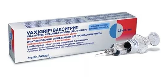 

Ваксигрипп вакцина д/взрослых/детей от 3лет шприц 1доза 0,5мл