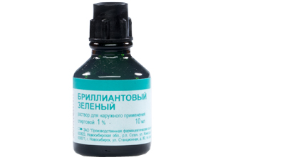

Бриллиантовый зеленый р-р спиртовой 1% 10мл