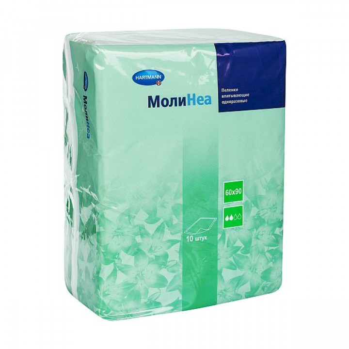 

Молинеа пеленки К для детей впит. 60х60см №10 1598230