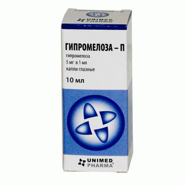 

Гипромелоза-П капли гл. 0,5% 10мл