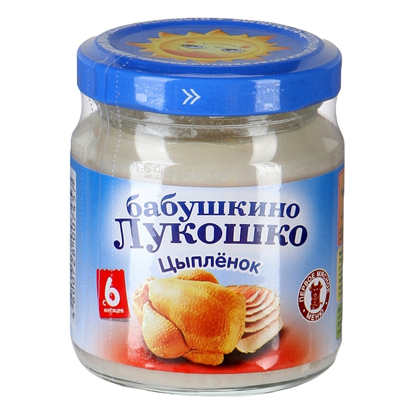 

Бабушкино Лукошко пюре цыпленок 100г