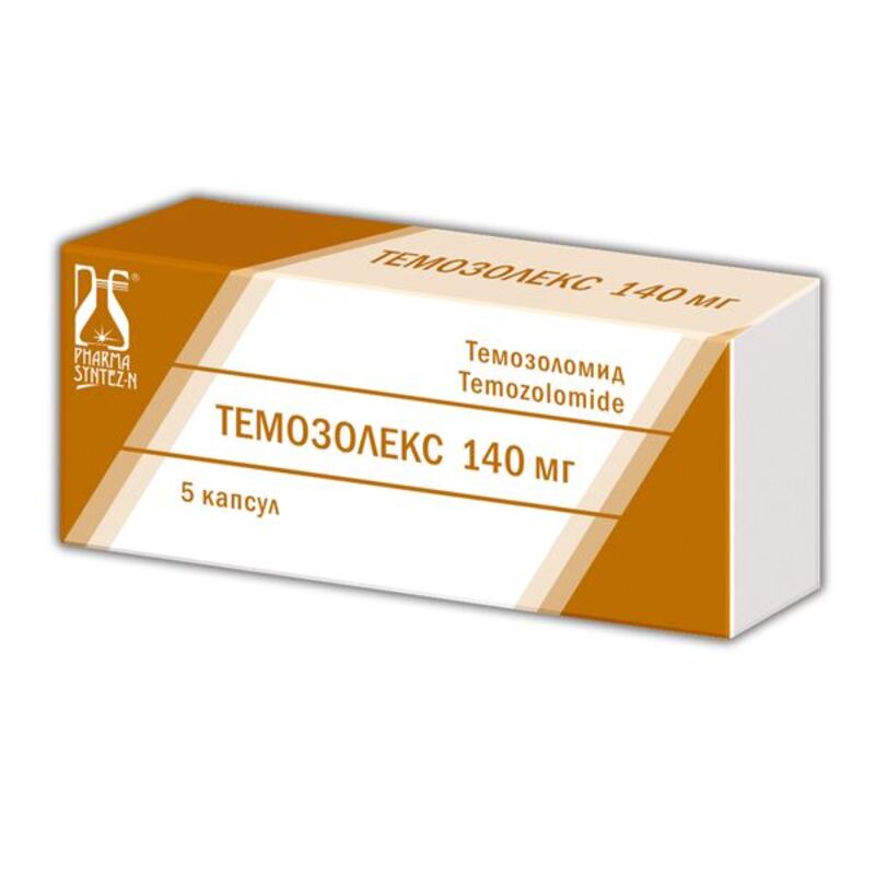 

Темозолекс капсулы 140мг № 5