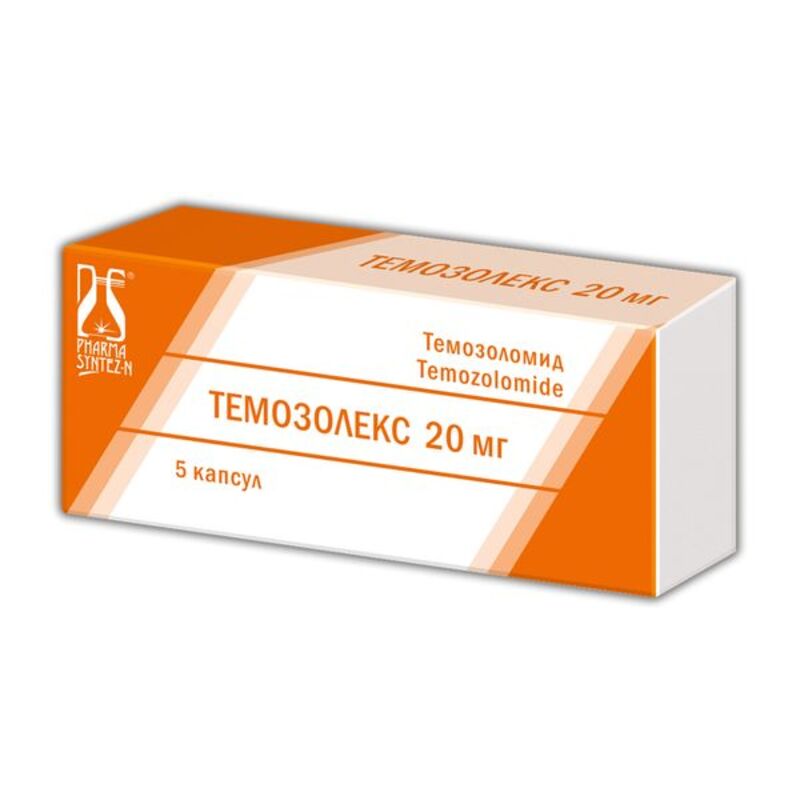 

Темозолекс капс. 20мг №5