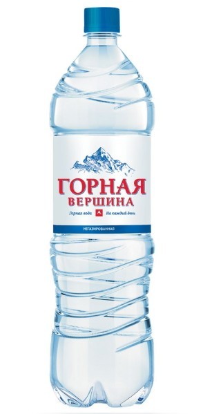 

Горная вершина вода минеральная без газа 1,5л