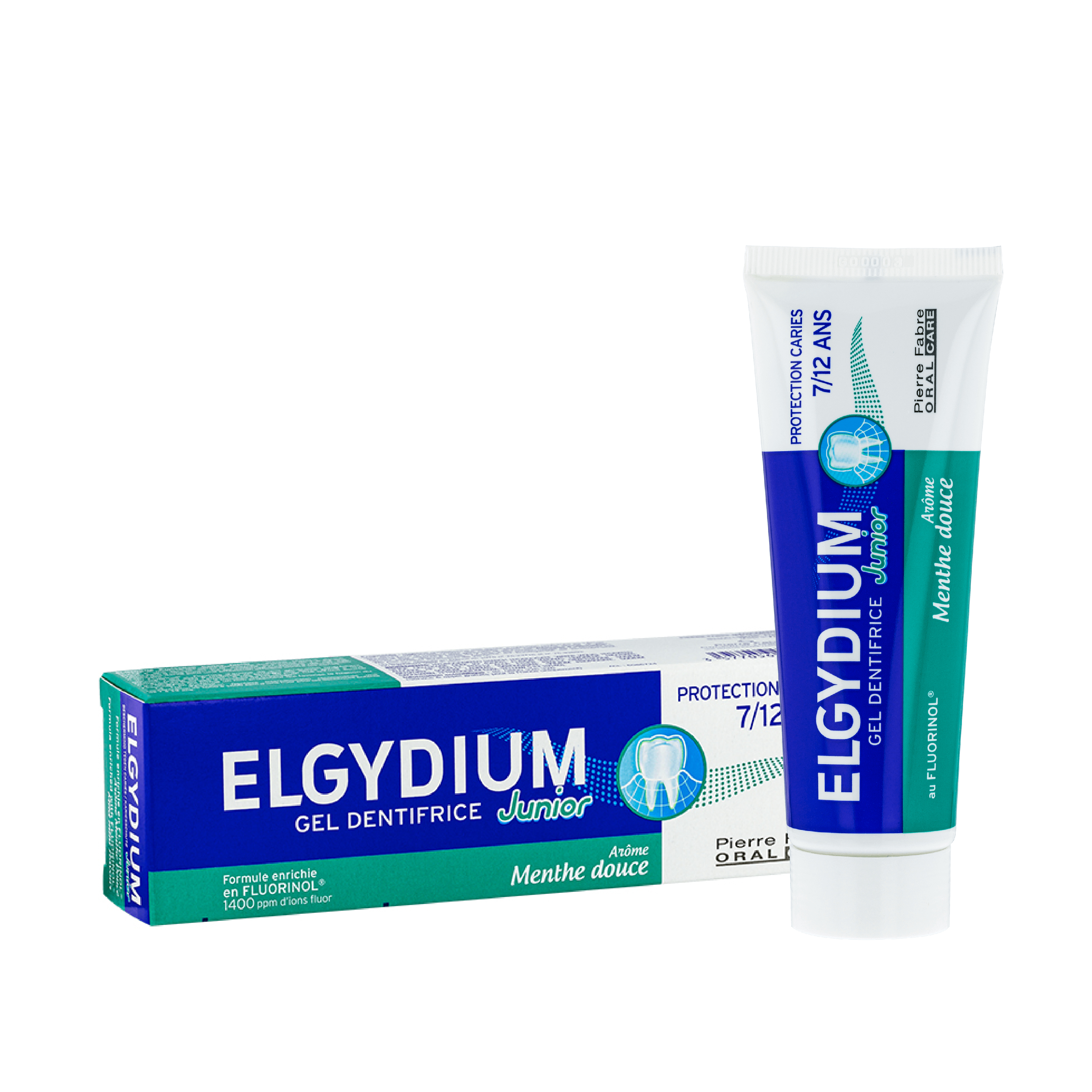 Купить Эльгидиум паста-гель зубная для взр. и детей с 7лет защита от кариеса 50мл, Пьер Фабр Медикамент Продакшн