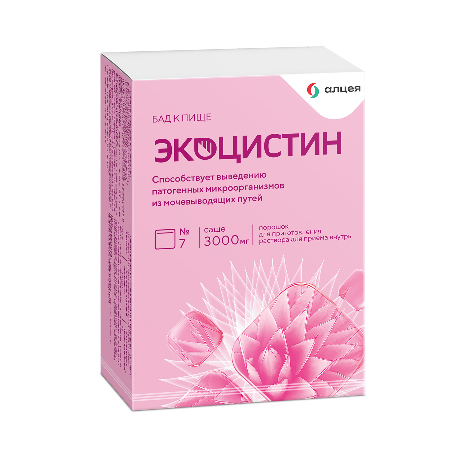 

Экоцистин пор.д приг.р-ра 3000мг пак.-саше №7