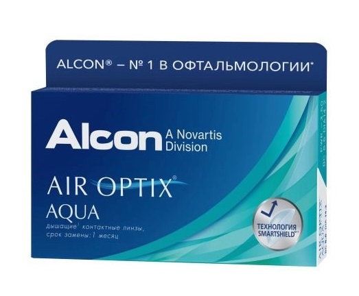 Купить Алкон линзы контактные аир оптикс аква -5, 00 N6, Алкон Лабораториз Инк US