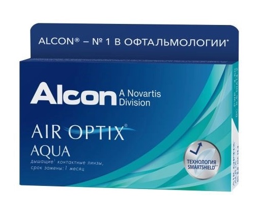 Купить Алкон линзы контактные аир оптикс аква -7, 00 N6, Алкон Лабораториз Инк US