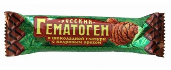 Гематоген Русский кедровый орех 40г