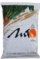 Биокор отруби Лито пшеничные хрустящие морковь/кальций 200г