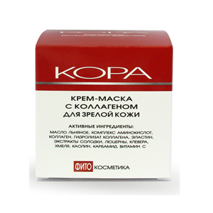 

Кора крем-маска д/лица с коллагеном 100мл 41057