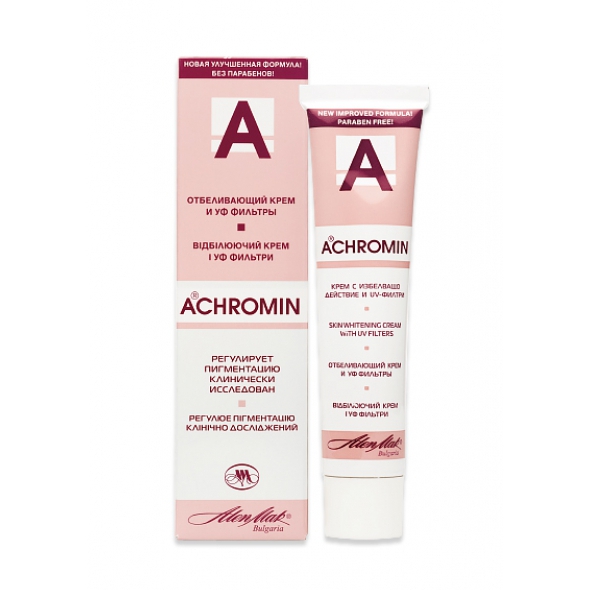 Ахромин крем для лица отбеливающий UV-защита 45мл крем отбеливающий ахромин 45мл