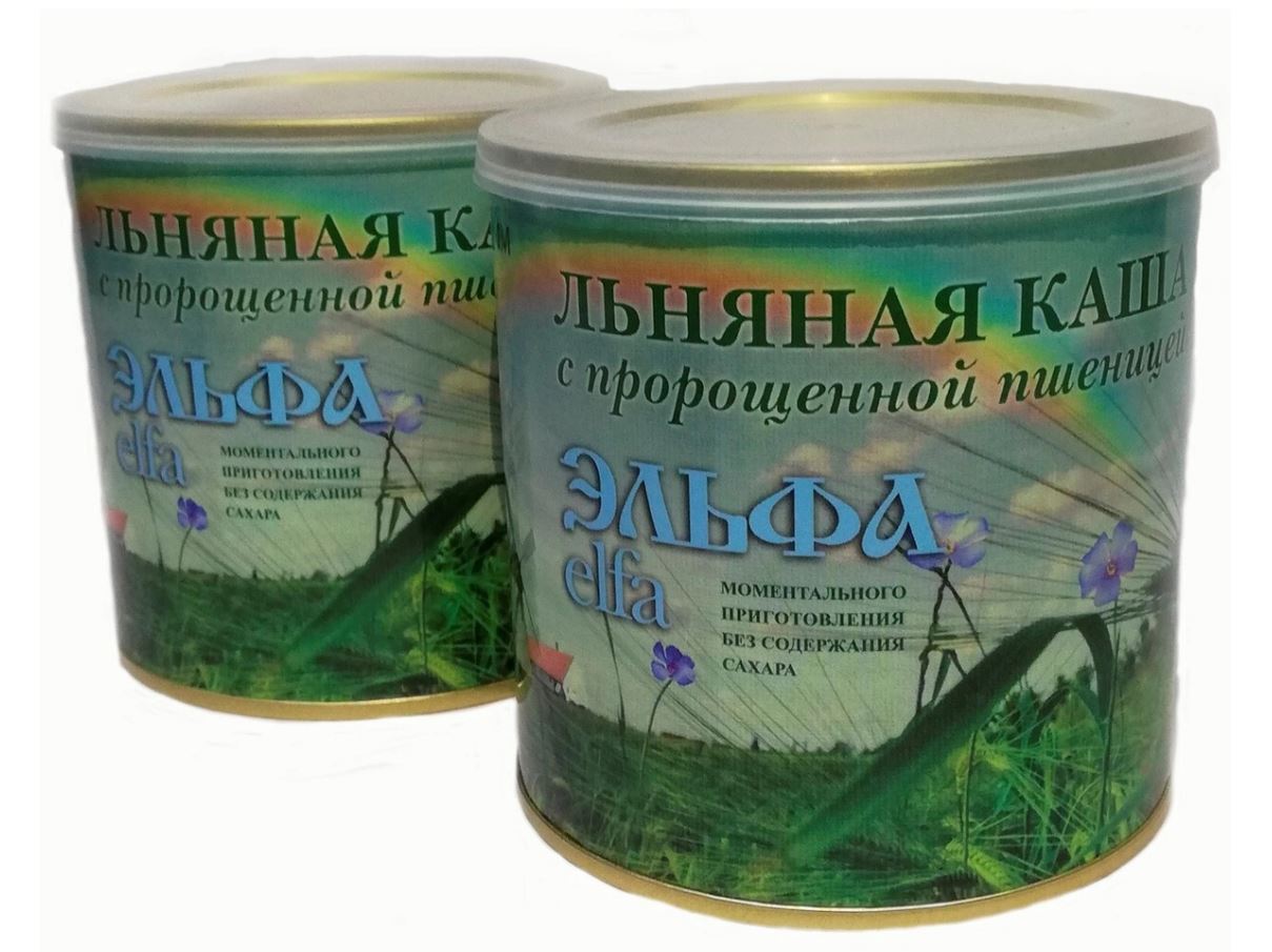 

Каша Эльфа льняная с пророщенной пшеницей 400г