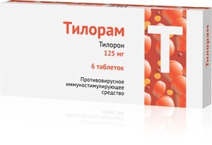 Купить Тилорам таб.п/о плен. 125мг №6, Озон ООО