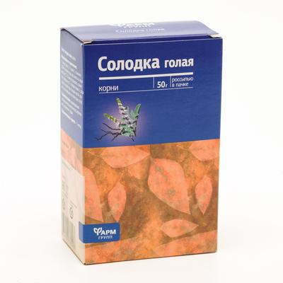 

Солодка голая корни 50г