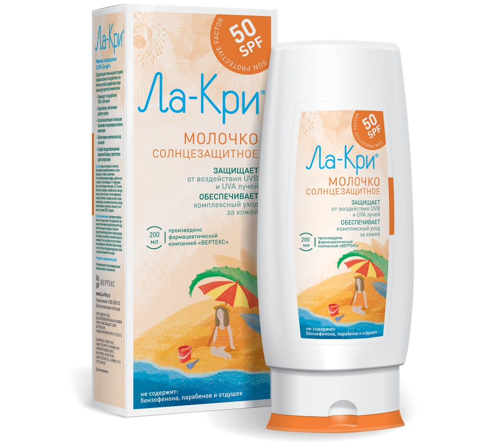 Ла-Кри Молочко солнцезащ. SPF-50