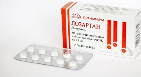 

Лозартан таб. 25мг №30