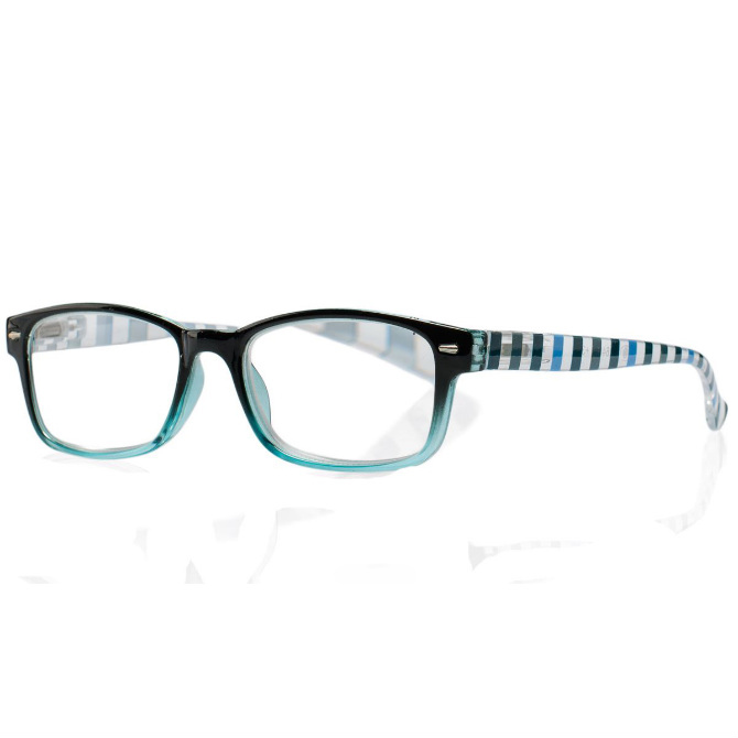 Купить Очки корригирующие для чтения черно-голубые/пластик +3, 0, Kemner Optics B.V.