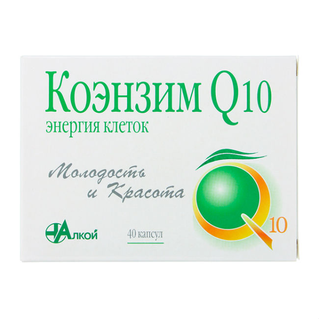 

Коэнзим Q10 Энергия клеток капс. 0.5г N40