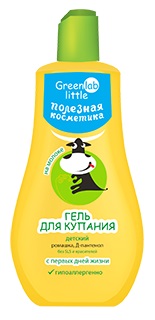 

ГринЛаб Литлл гель д/куп. дет.на молоке с ромашк. и Д-пант.230мл