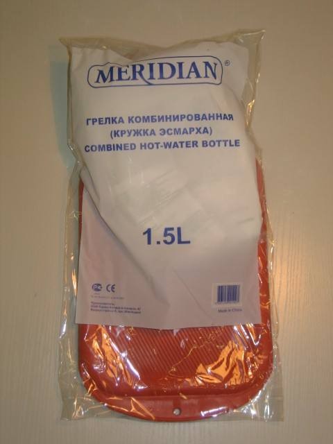 Меридиан грелка комбинированная 1,5л грелка солевая торг лайнс божья коровка