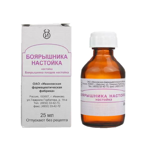 

Боярышник настойка 25мл