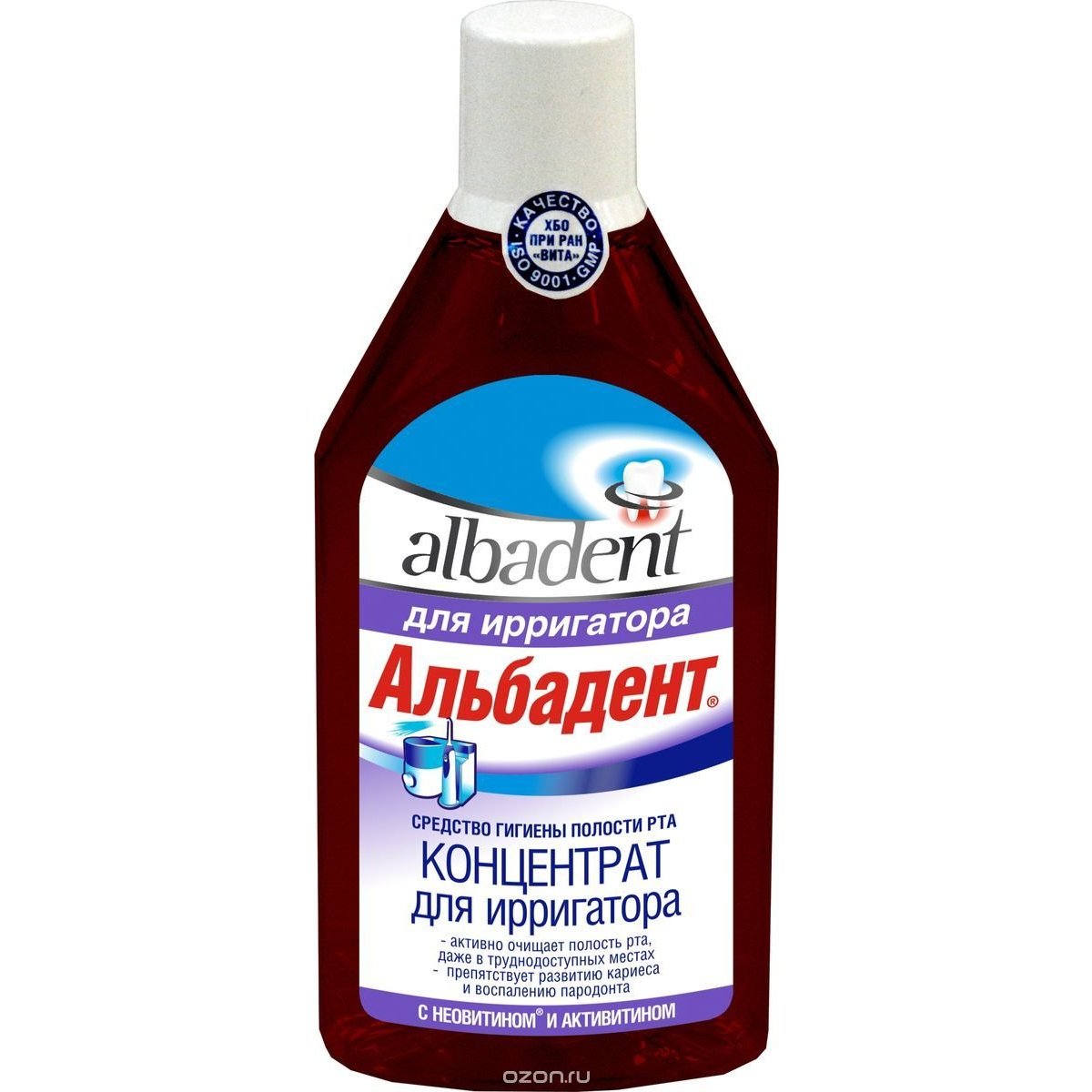 

Альбадент концентрат д/ирригатора 400мл